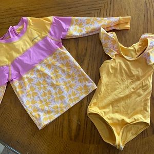 Patagonia Baby Water Sprout Rash guard Swimsuit